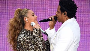Beyonce i Jay-Z na scenie