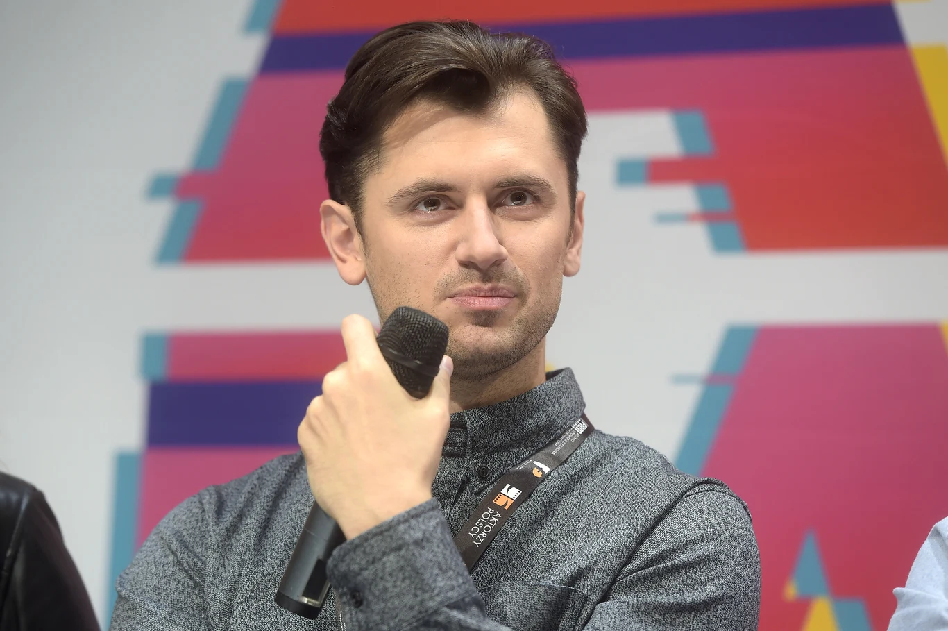 Bartłomiej Kotschedoff po pokazie "Ataku paniki" na festiwalu w Gdyni (2017) Bartłomiej Kotschedoff po pokazie "Ataku paniki" na festiwalu w Gdyni (2017)