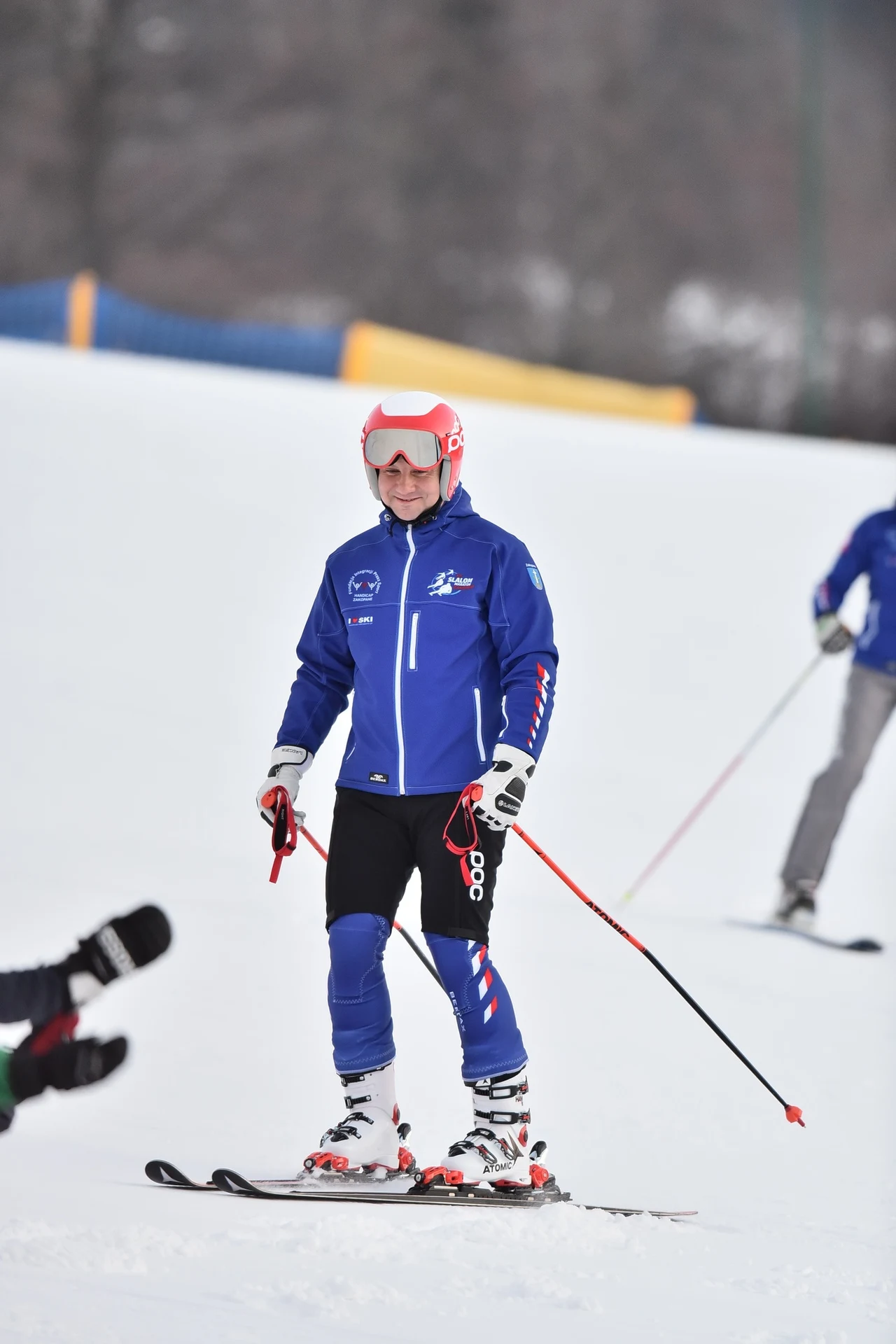 Andrzej Duda zimą w górach