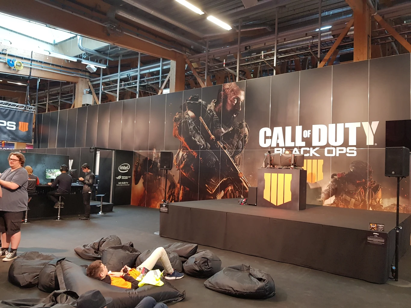 Stoisko Call of Duty: Black Ops 4