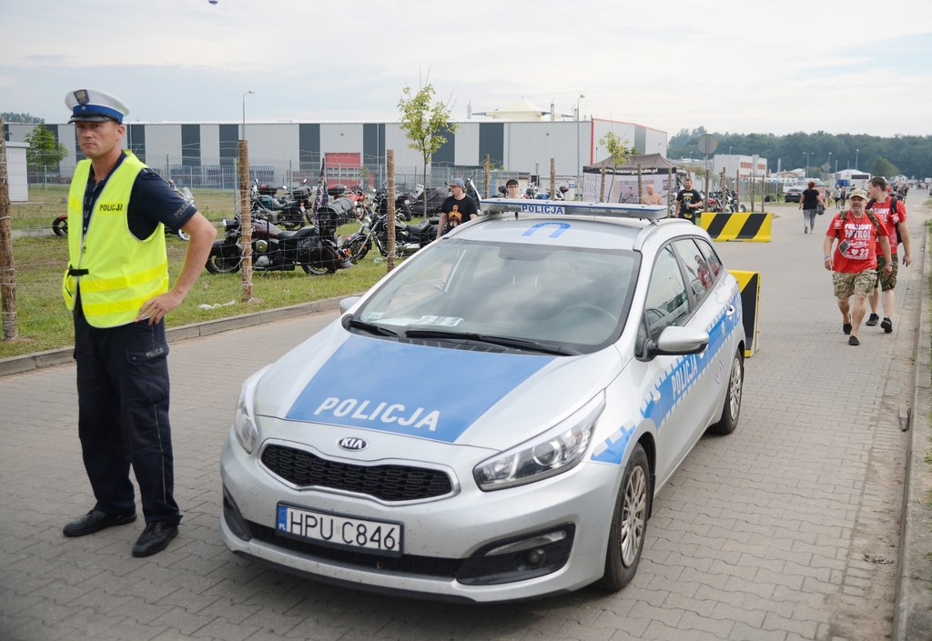 Policja na Przystanku Woodstock 2017