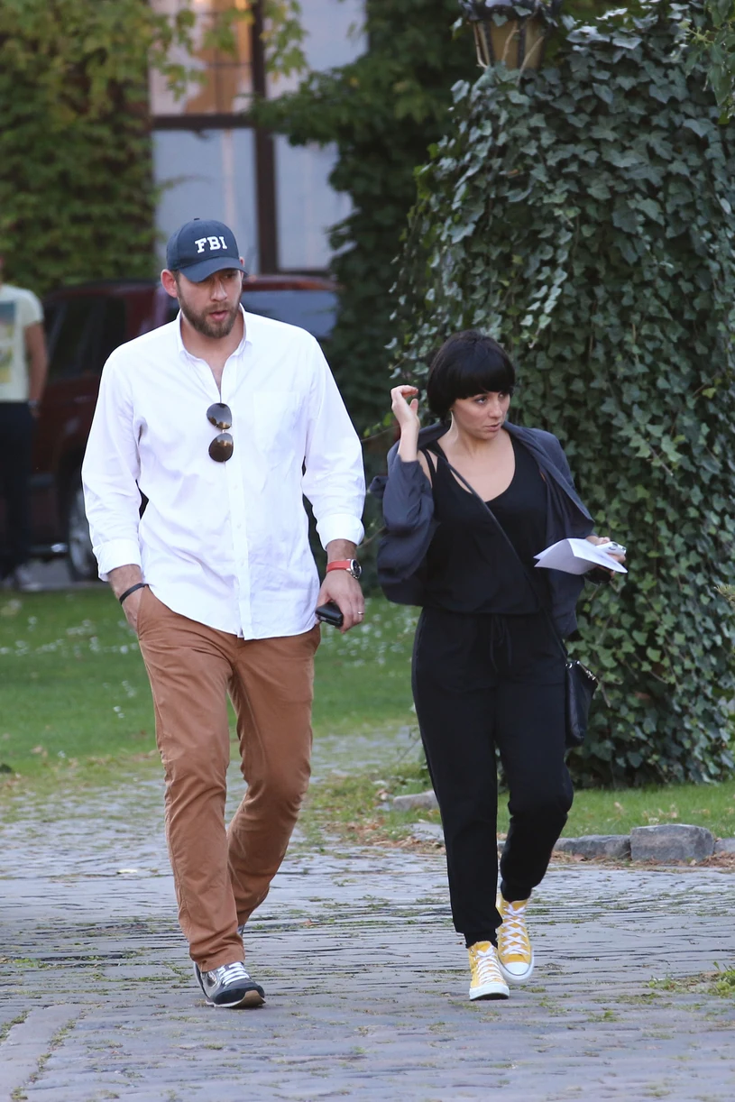 Okupnik z mężem Okupnik z mężem