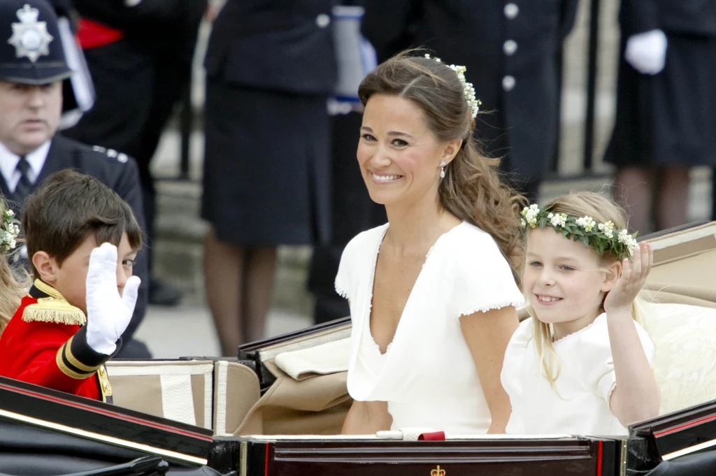 Pippa Middleton na ślubie księżnej Kate i księcia Williama