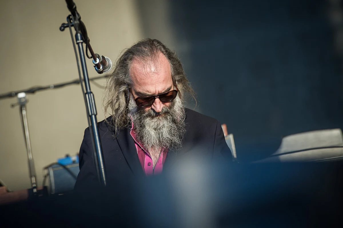 Na zdjęciu niezastąpiony Warren Ellis, wieloletni przyjaciel i współpracownik Cave'a