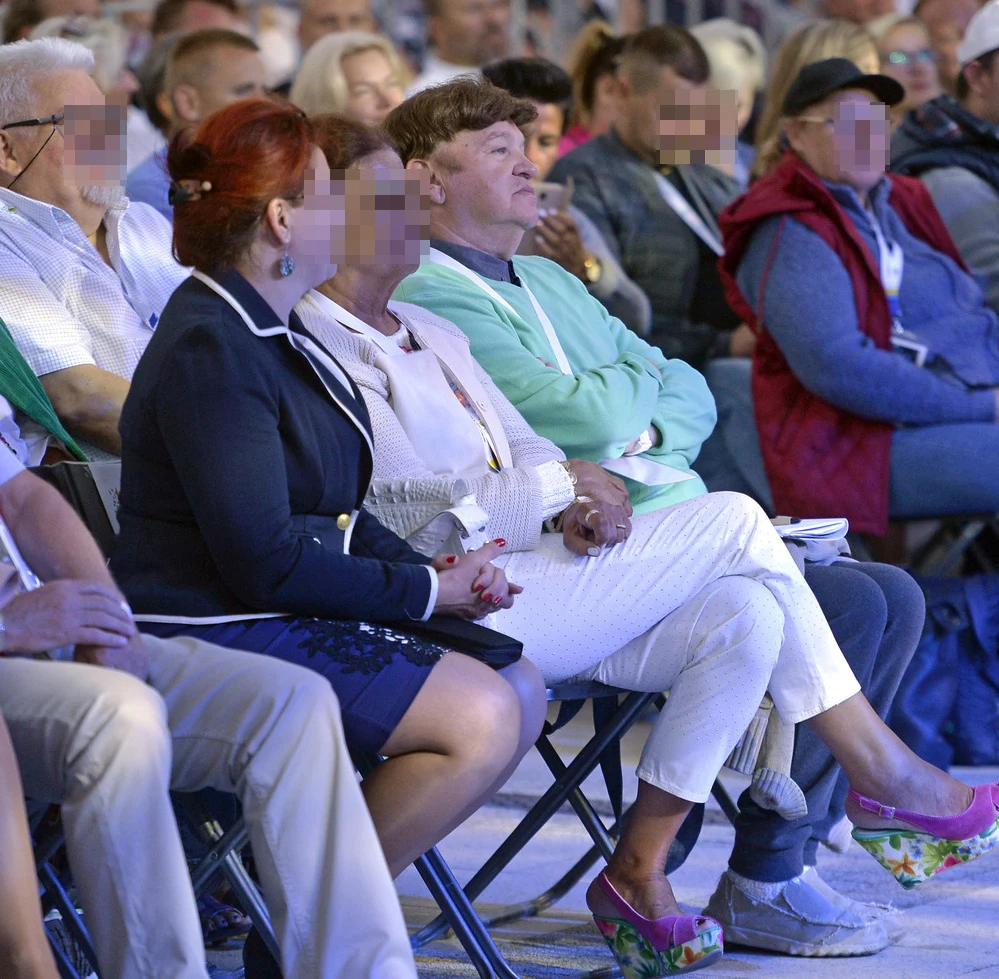 Na widowni nie mogło zabraknąć Bohdana Gadomskiego i jego krytycznego oka - tym razem bez bichonka Oscara