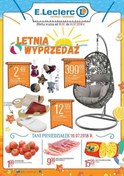 Gazetka promocyjna E.Leclerc - Letnia wyprzedaż - ważna do 14-07-2018