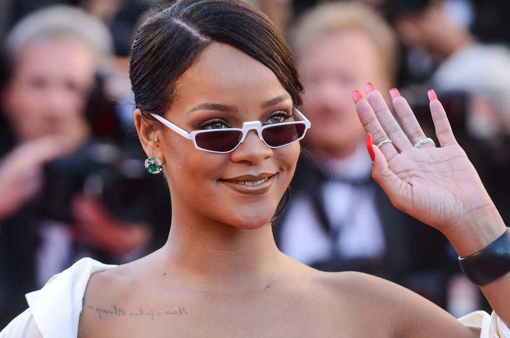 Rihanna podczas festiwalu w Cannes