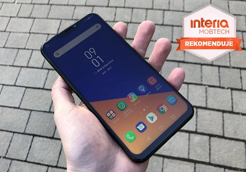 Asus ZenFone 5 ZE620KL otrzymuje rekomendację serwisu Mobtech Interia