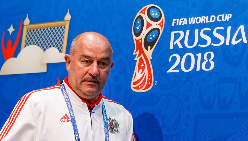 Trener Rosjan Stanisław Czerczesow Trener Rosjan Stanisław Czerczesow