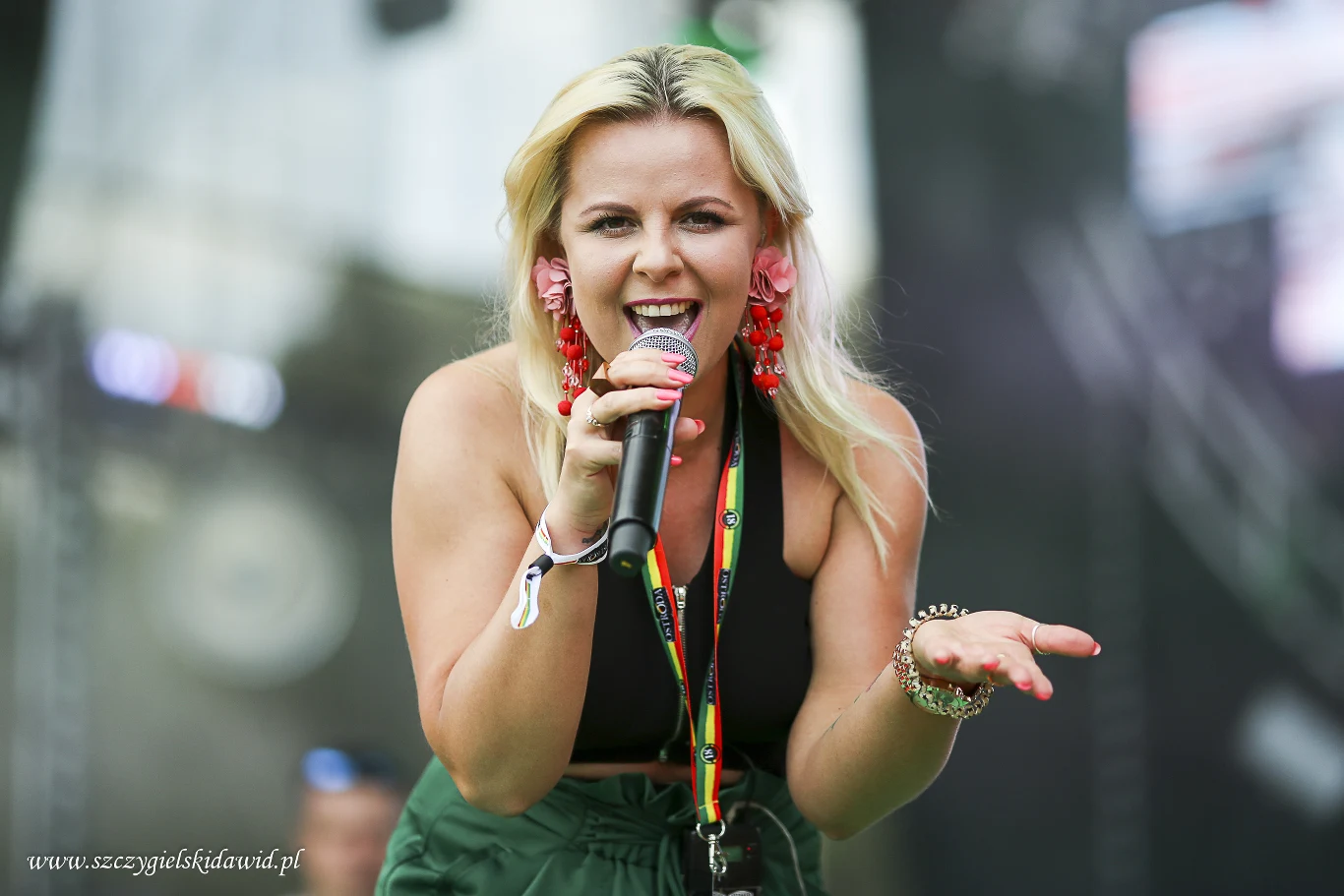 Kasia Malenda na Ostróda Reggae Festival 2018