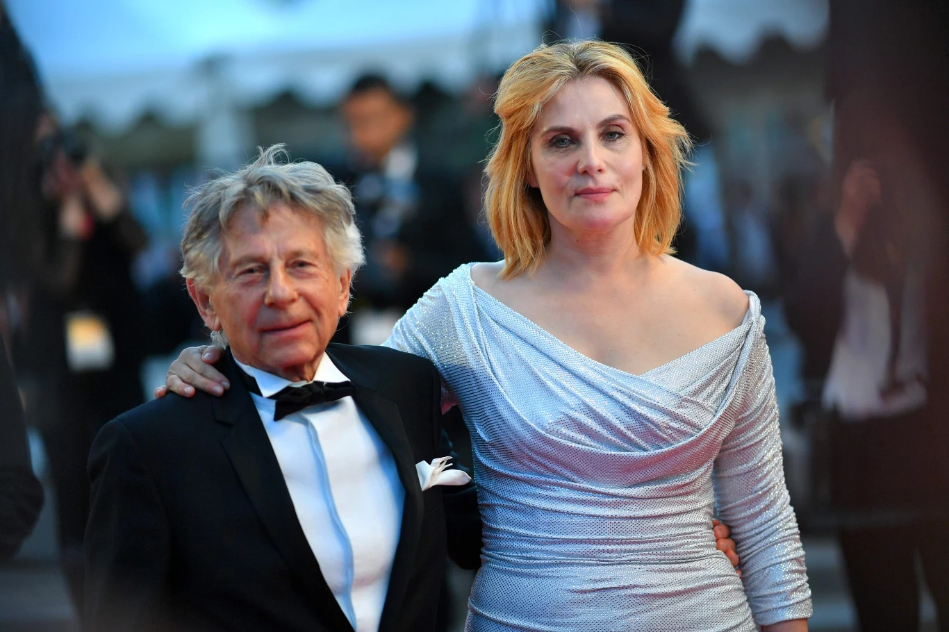 Roman Polański z żoną Emmanuelle Seigner