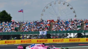 Sergio Perez w bolidzie Force India