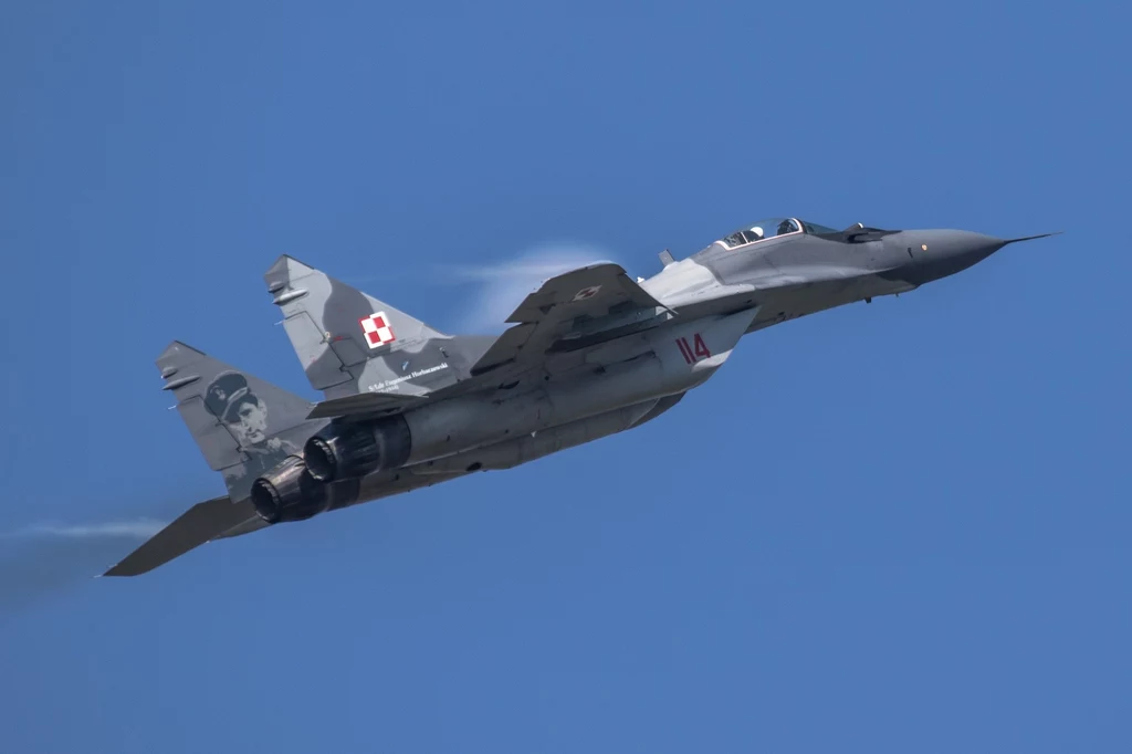 Samoloty MiG-29 służą w Polsce od niemal 30 lat