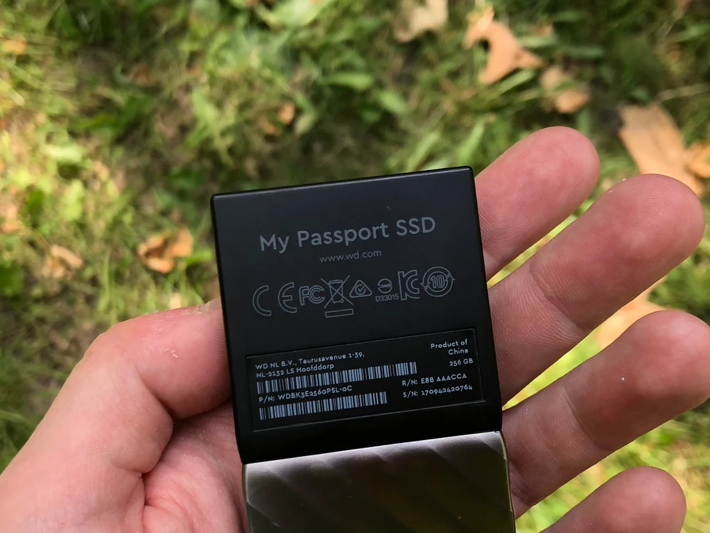 WD My Passport SSD 256 GB