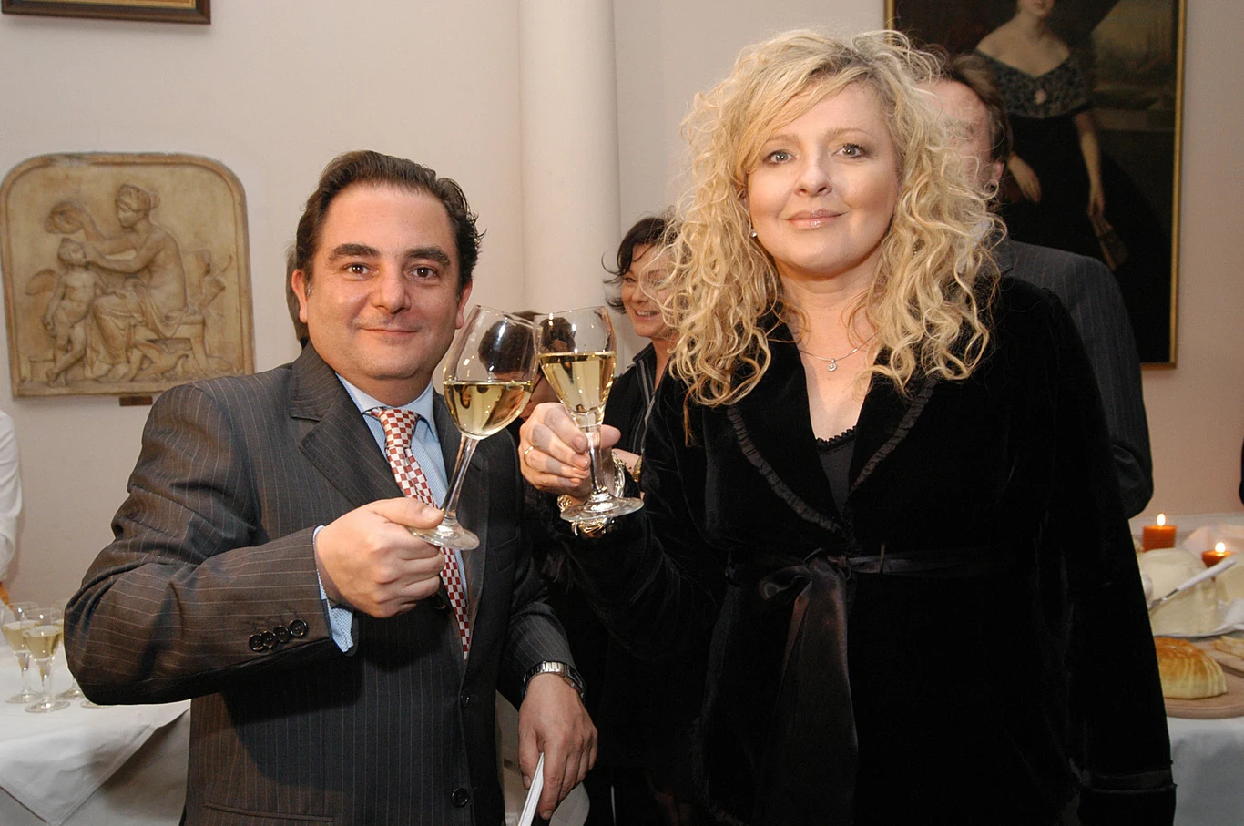 Magda Gessler i Robert Makłowicz Magda Gessler i Robert Makłowicz