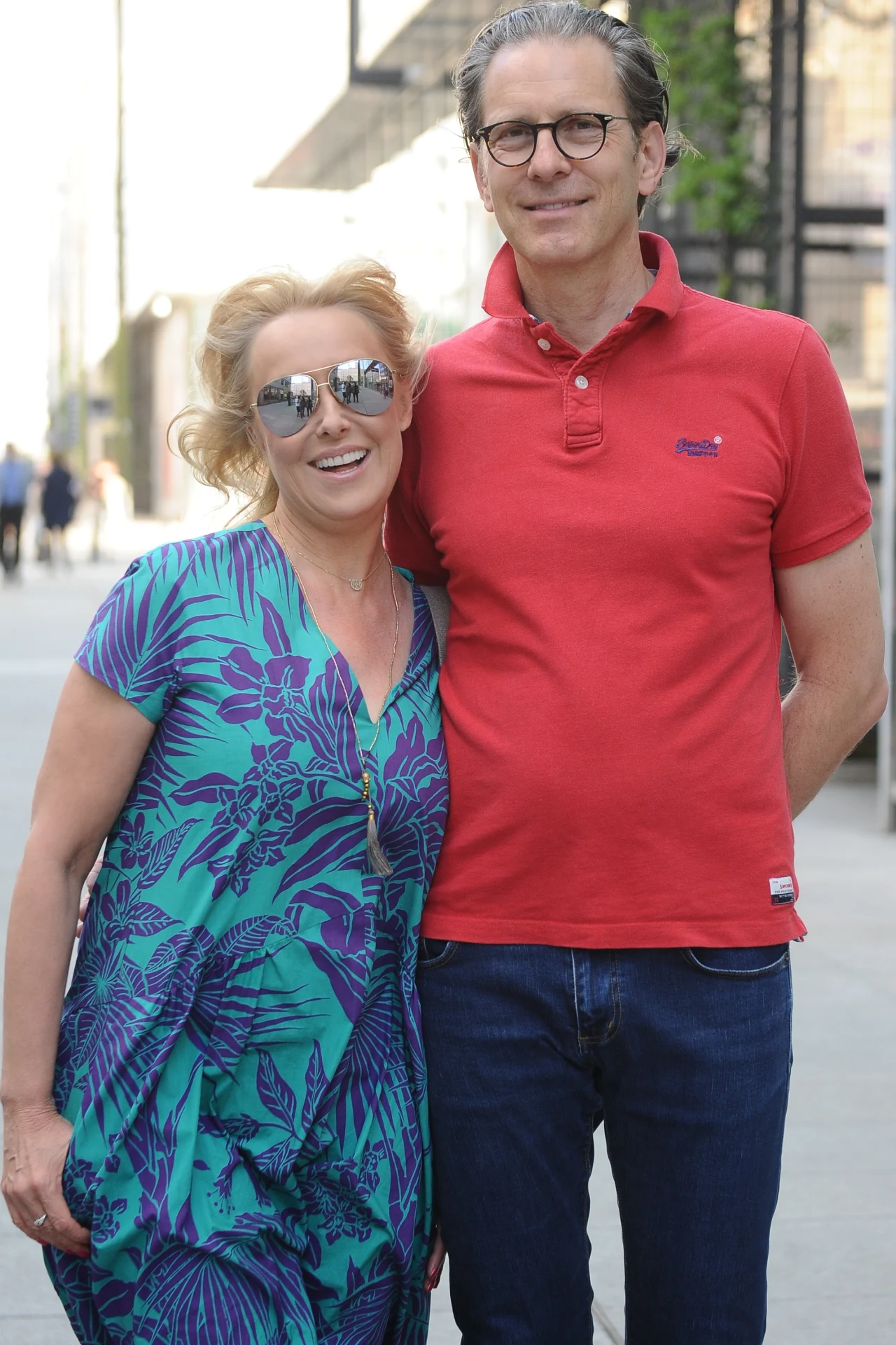 Agata Młynarska z mężem, Przemysławem Schmidtem Agata Młynarska z mężem, Przemysławem Schmidtem