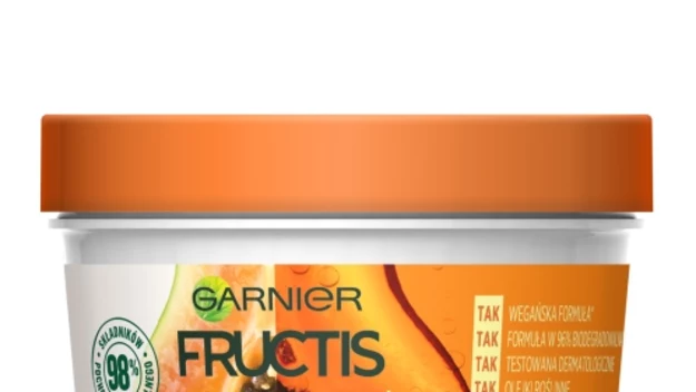 GARNIER FRUCTIS HAIR FOOD PAPAYA Regenerująca maska do włosów bardzo zniszczonych