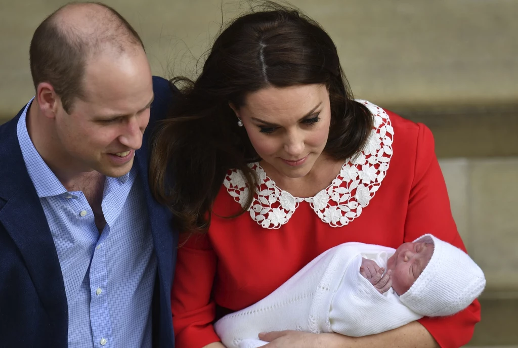 Książę Louis to trzecie dziecko Kate i Williama