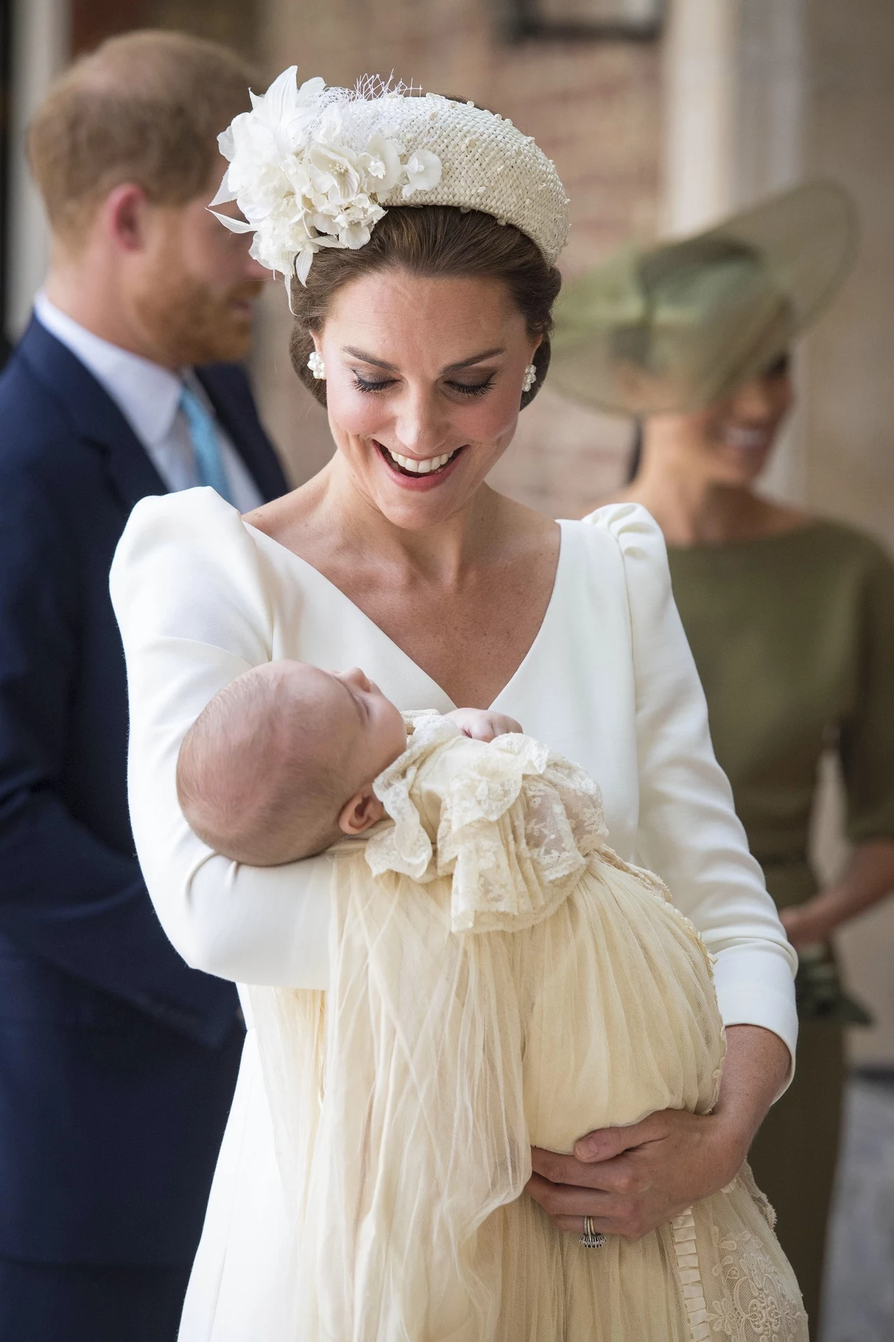 Księżna Kate z synem Louisem Księżna Kate z synem Louisem