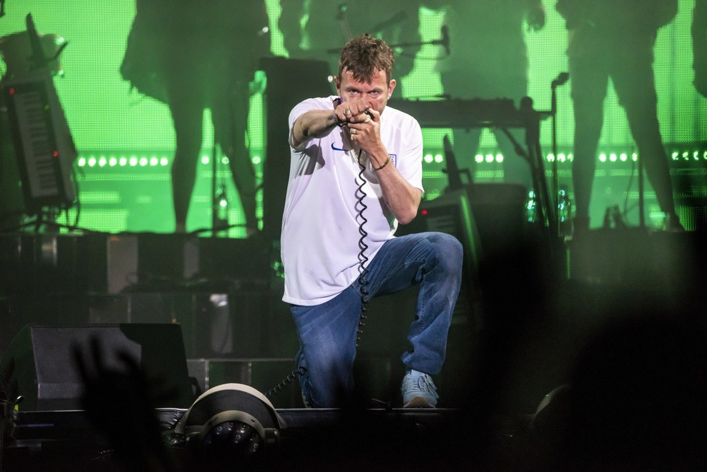 Gorillaz na festiwalu Roskilde