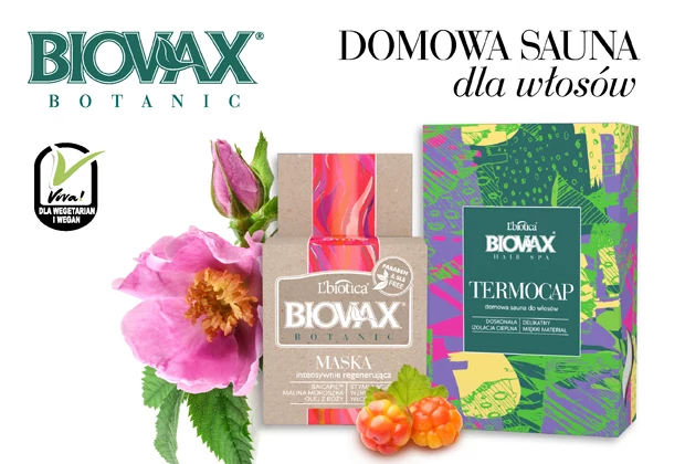 Domowa sauna dla włosów Biovax