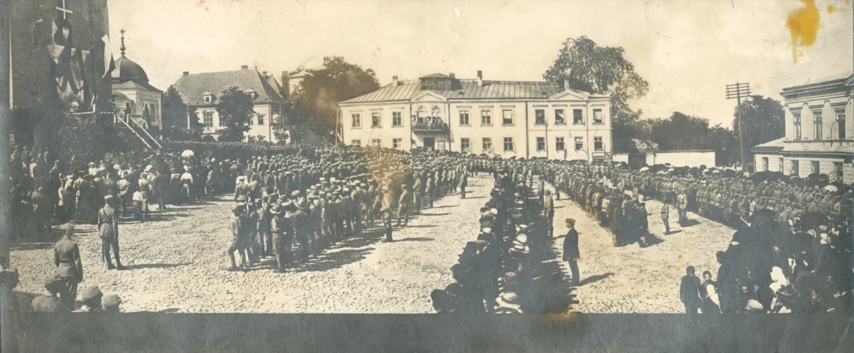 Msza polowa I Brygady Legionów Polskich w Kielcach