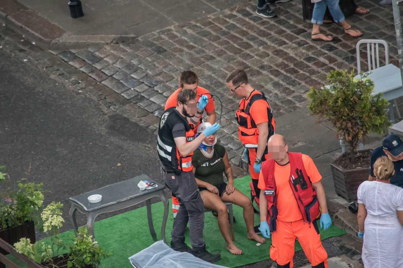 Tak wyglądał wypadek Godlewskiej