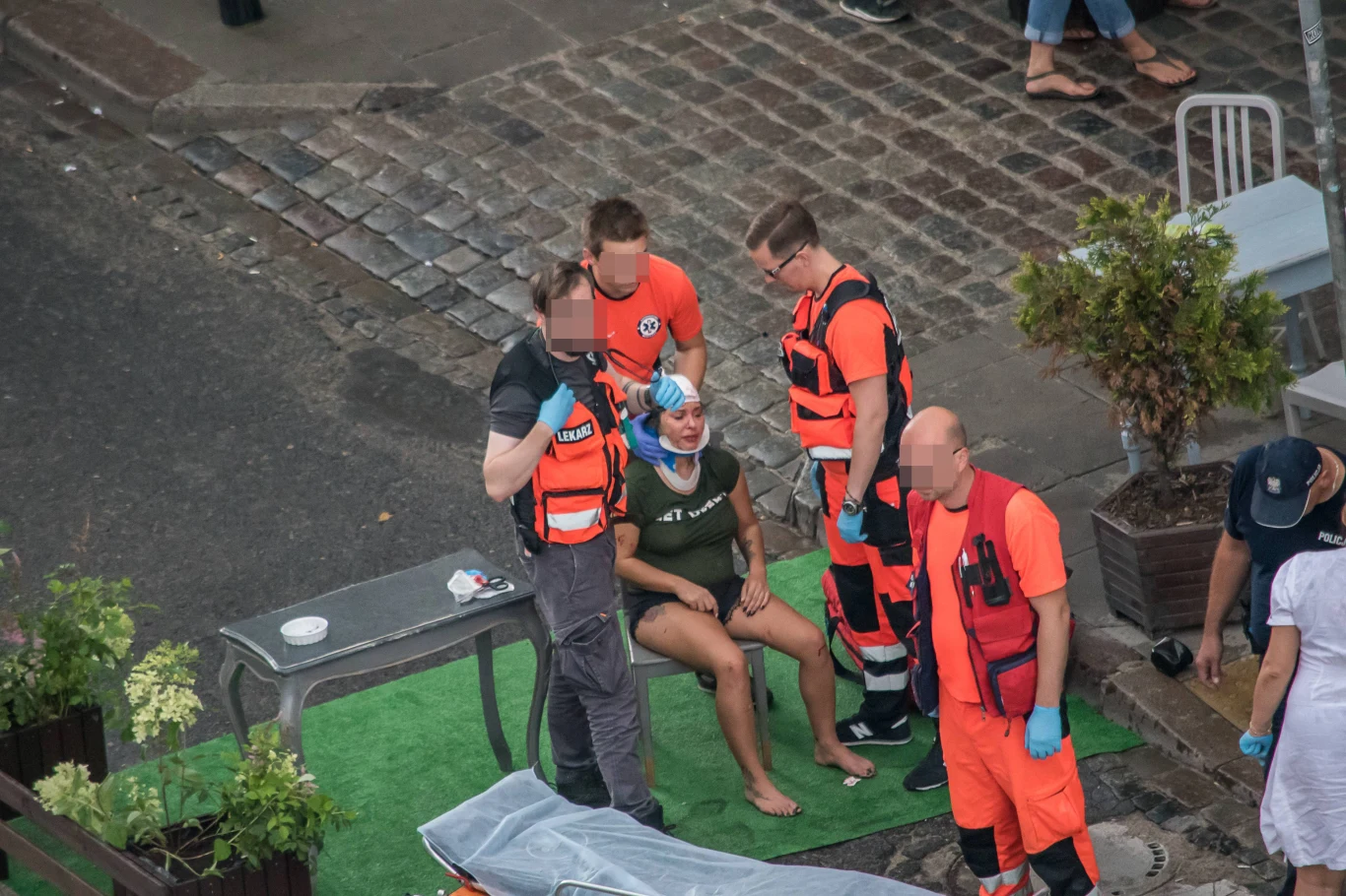 Tak wyglądał wypadek Godlewskiej