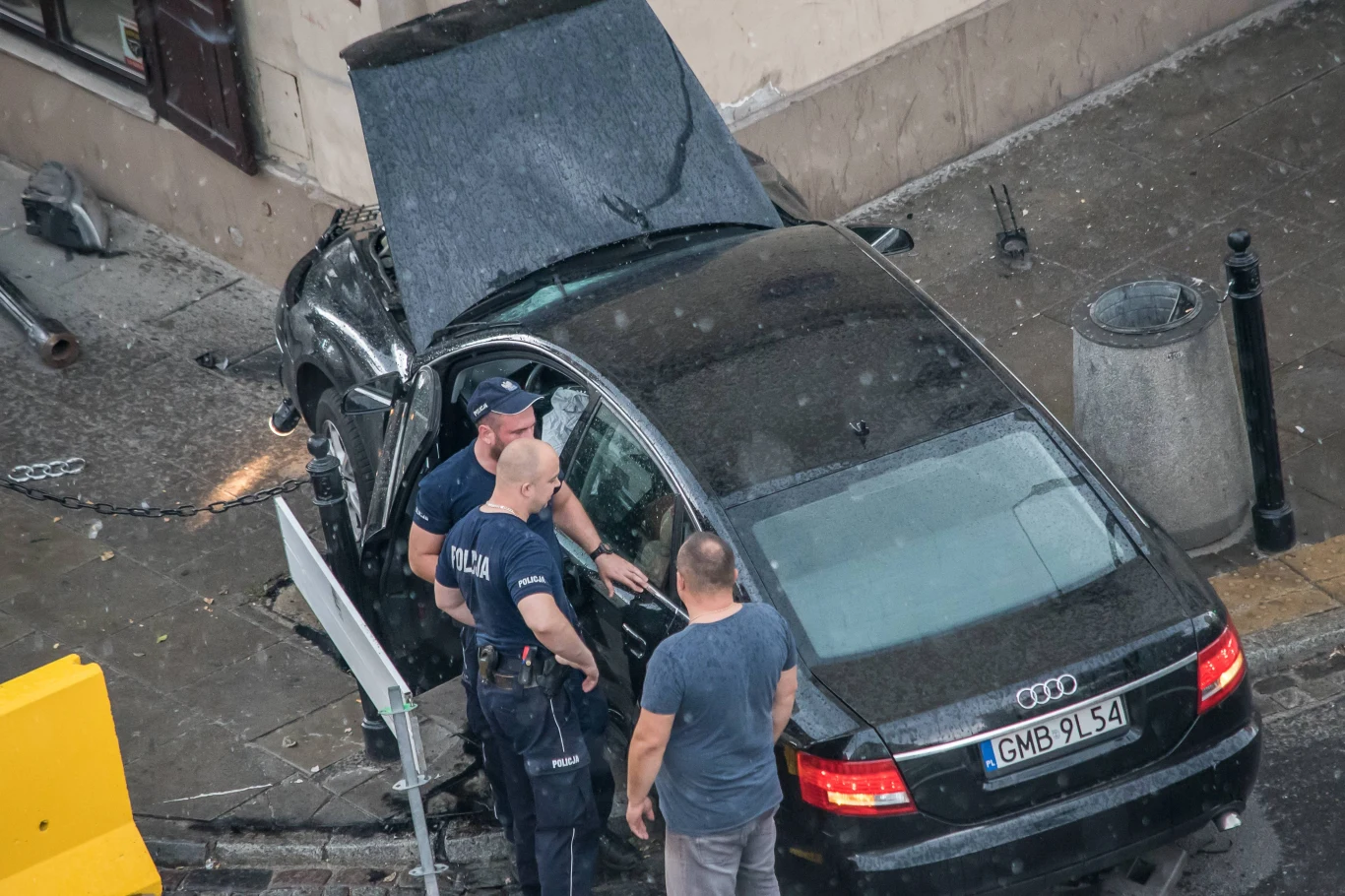 Tak wyglądał wypadek Godlewskiej