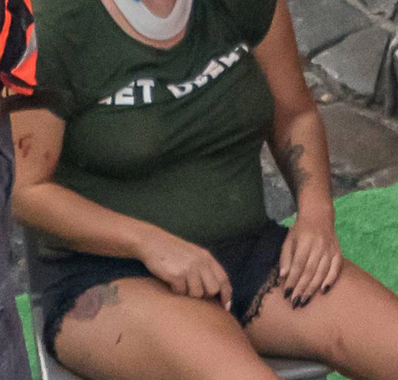 Ciało Godlewskiej po wypadku