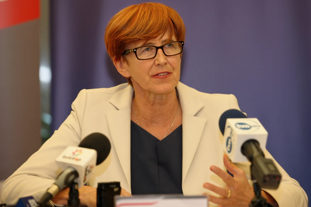 Minister rodziny, pracy i polityki społecznej Elżbieta Rafalska