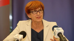Minister rodziny, pracy i polityki społecznej Elżbieta Rafalska