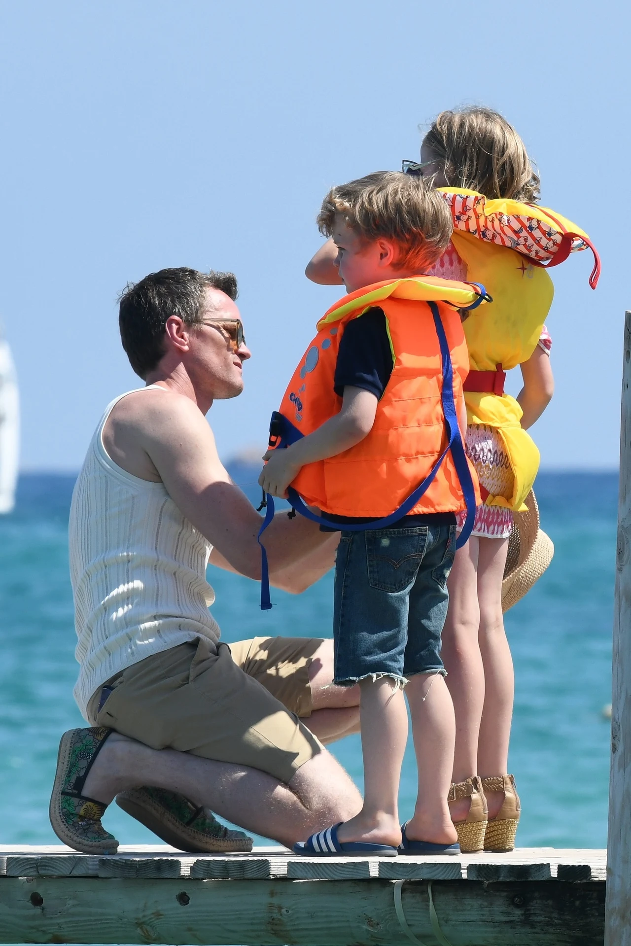 Neil Patrick Harris z dziećmi Neil Patrick Harris z dziećmi