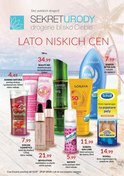 Gazetka promocyjna Drogerie Sekret Urody - Lato niskich cen - ważna do 29-07-2018
