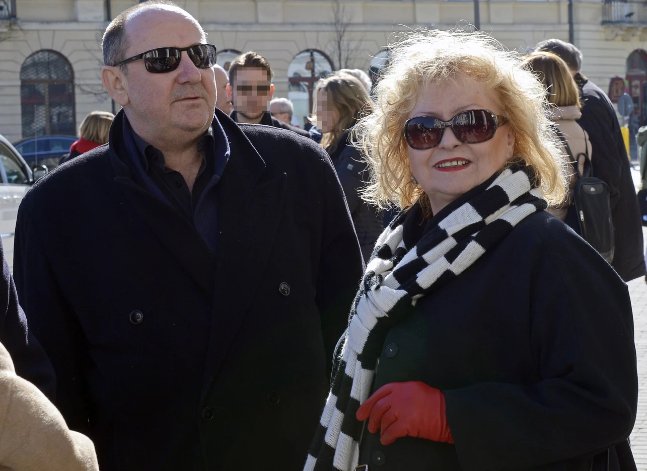 Sławomir Orzechowski i Ewa Florczak Sławomir Orzechowski i Ewa Florczak