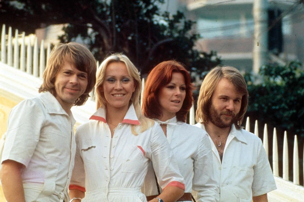 Zespół Abba w 1976 roku