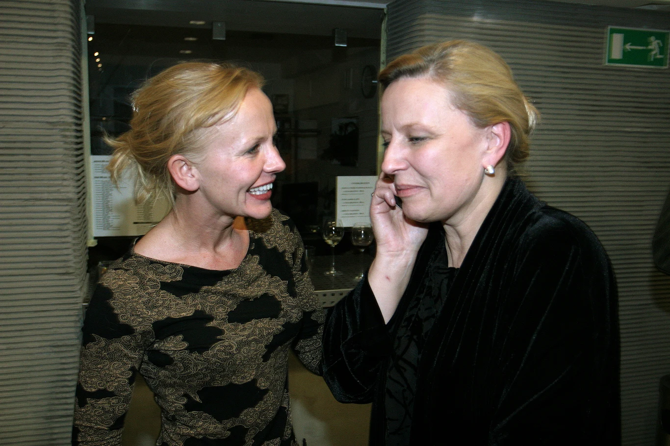 Agnieszka Krukówna i Krystyna Janda, 2013 rok Agnieszka Krukówna i Krystyna Janda, 2013 rok