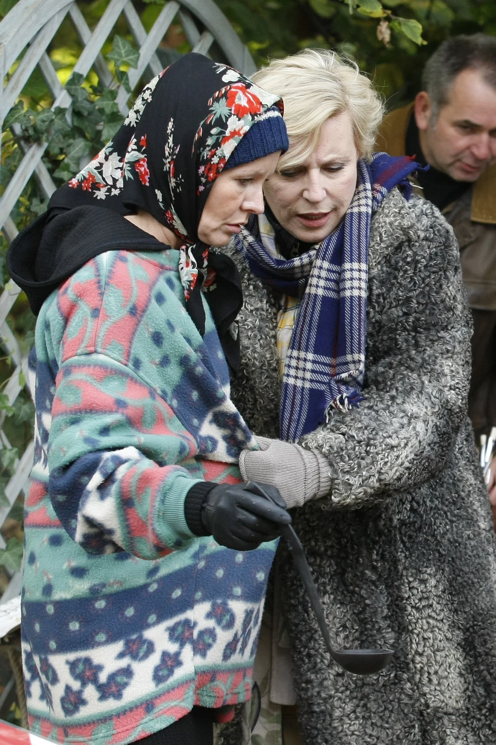 Agnieszka Krukówna i Krystyna Janda na planie zdjęciowym, 2009 rok Agnieszka Krukówna i Krystyna Janda na planie zdjęciowym, 2009 rok