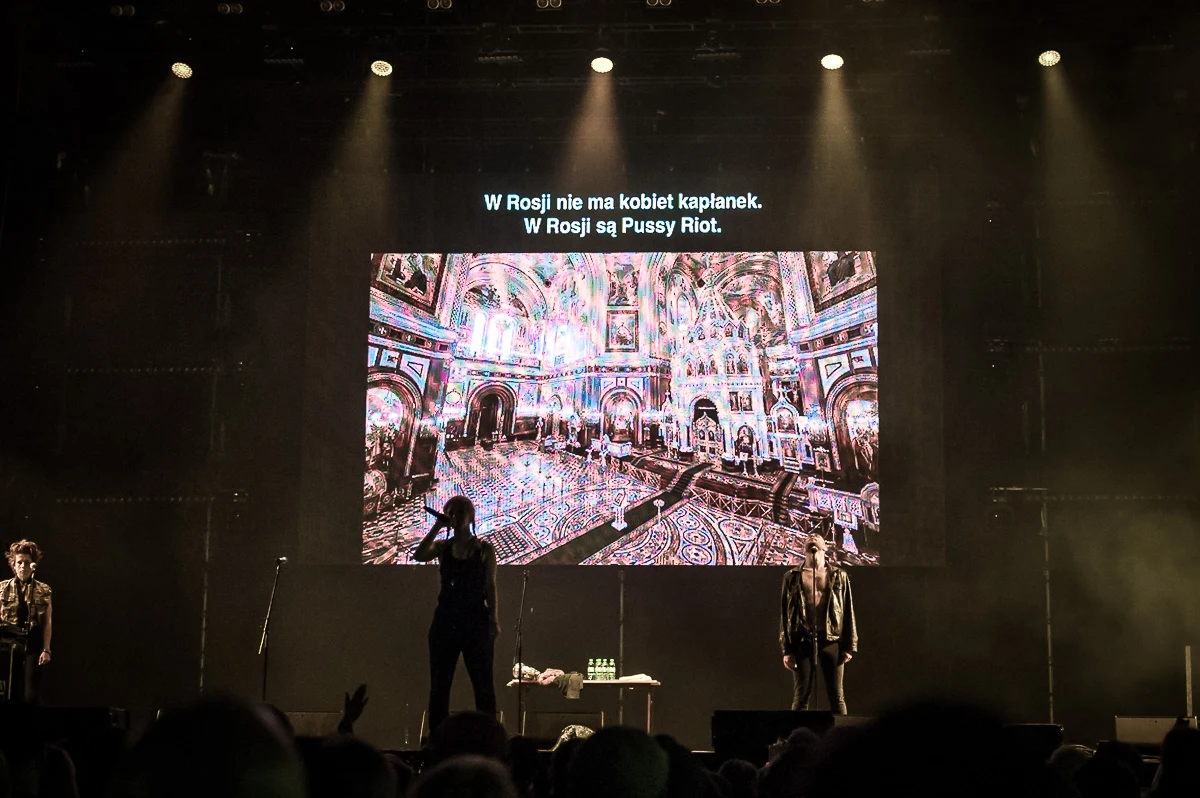 Pussy Riot na Jarocin Festiwal 2018