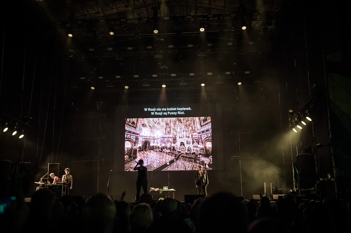 Pussy Riot na Jarocin Festiwal 2018