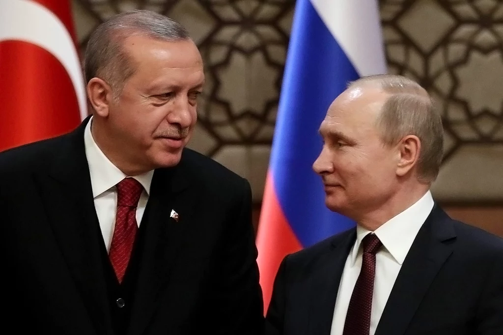 Prezydenci Turcji i Rosji: Recep Tayyip Erdogan i Władimir Putin Prezydenci Turcji i Rosji: Recep Tayyip Erdogan i Władimir Putin