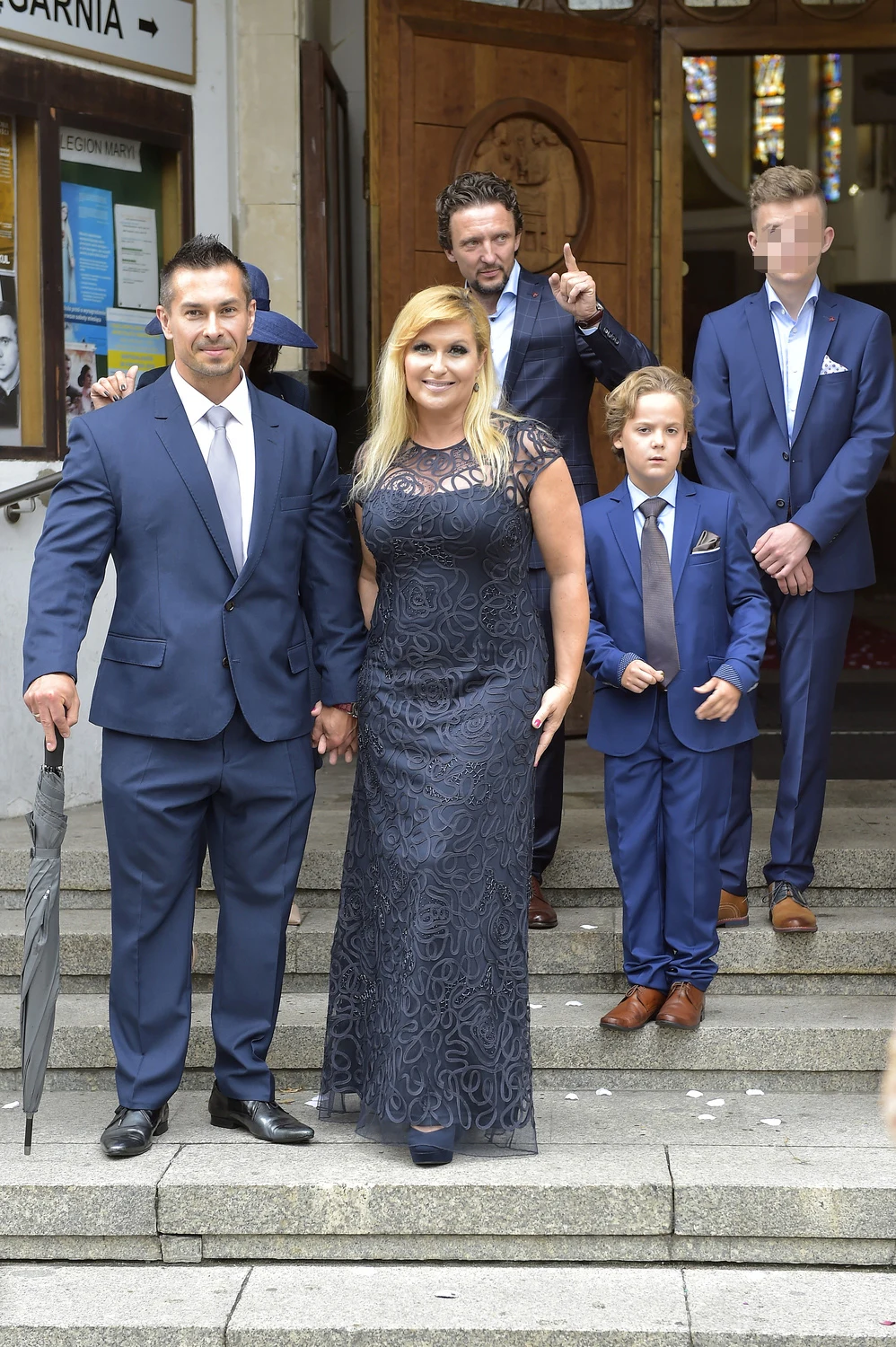 Katarzyna Skrzynecka z mężem  Katarzyna Skrzynecka z mężem