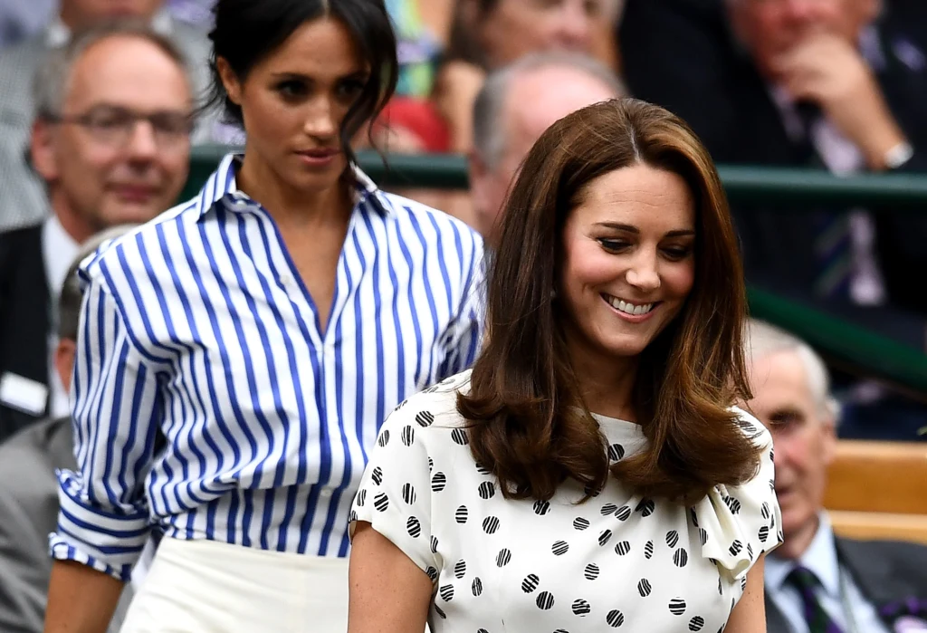 Meghan Markle i księżna Kate na finale Wimbledonu