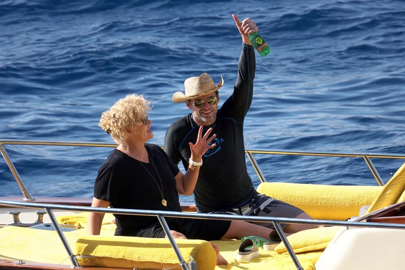 Hugh Jackman z żoną