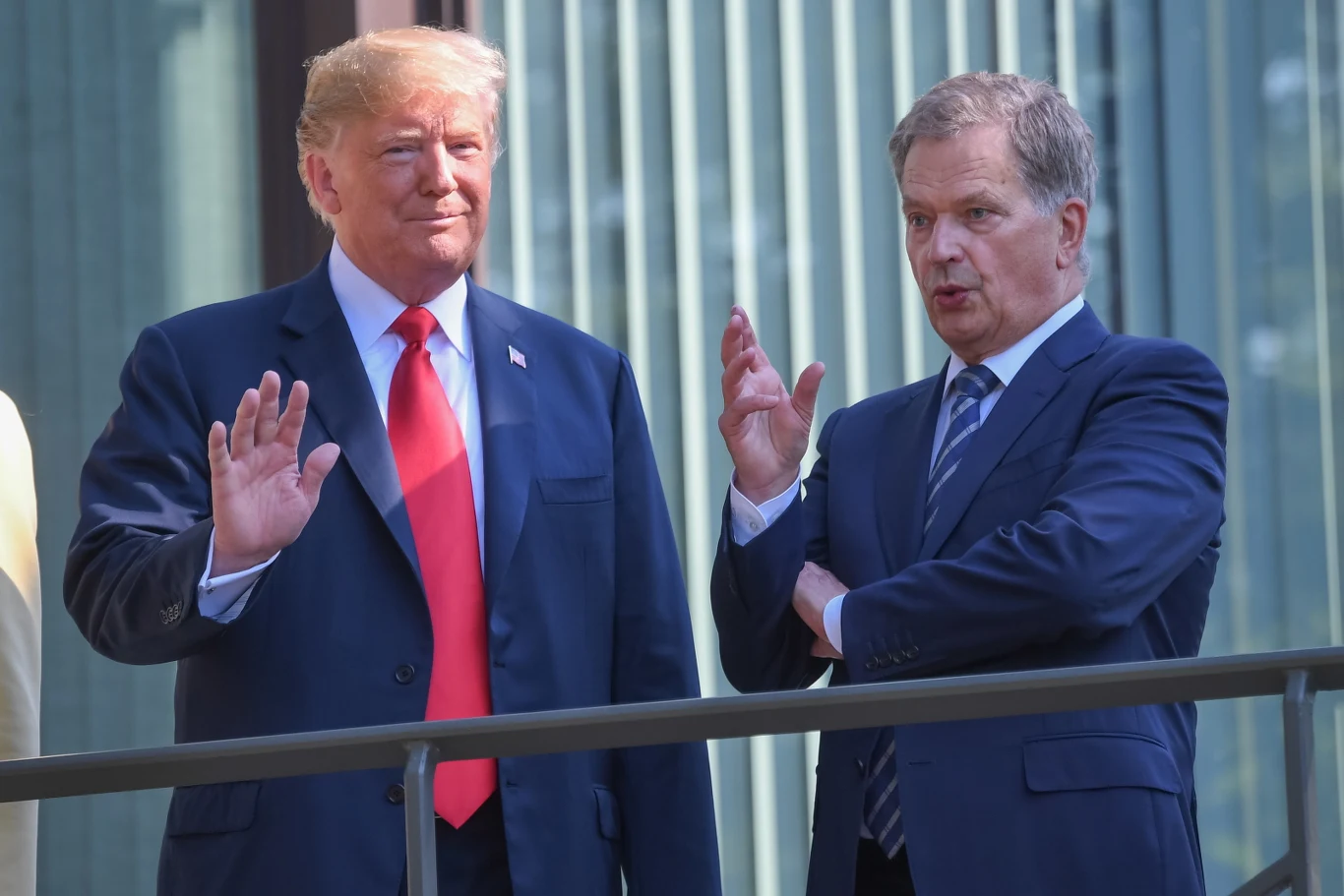Sauli Niinisto i Donald Trump