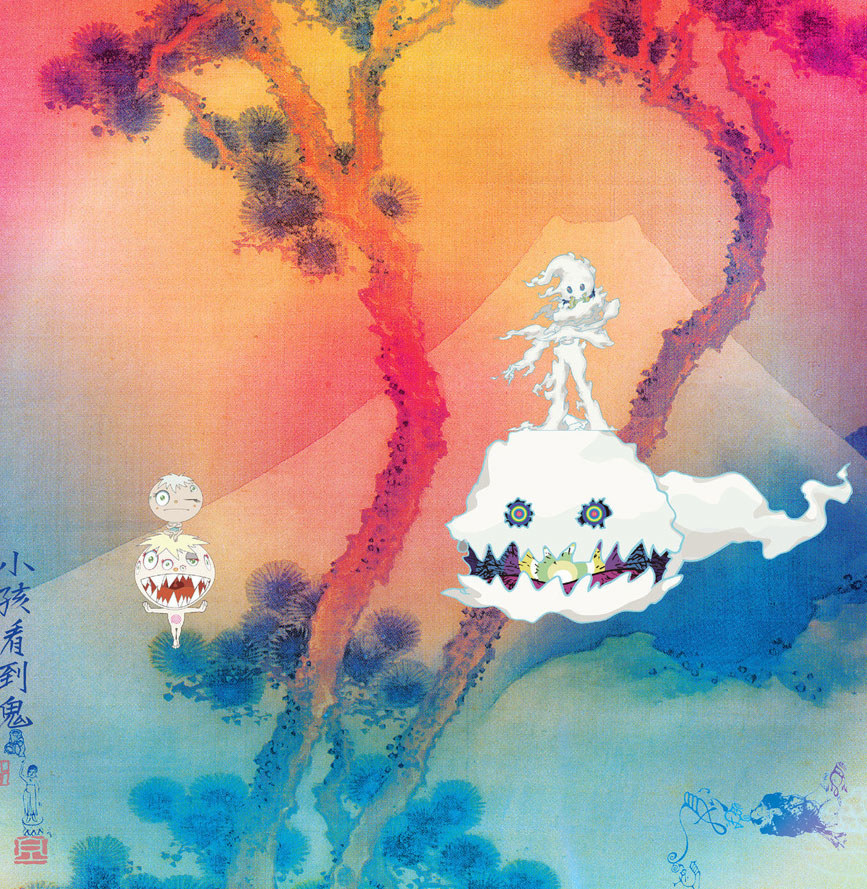 Okładka płyty "Kids See Ghosts"