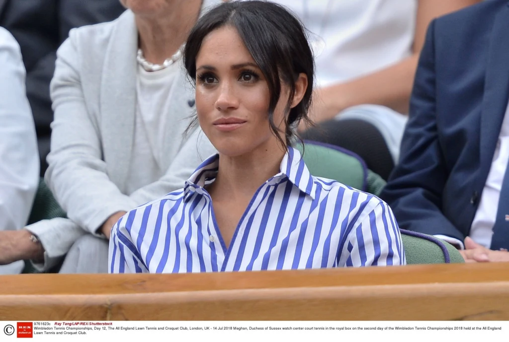 Meghan na Wimbledonie