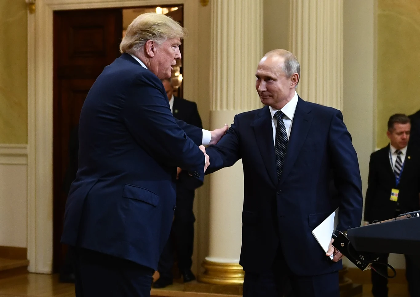 Donald Trump i Władimir Putin, prezydenci Stanów Zjednoczonych i Rosji