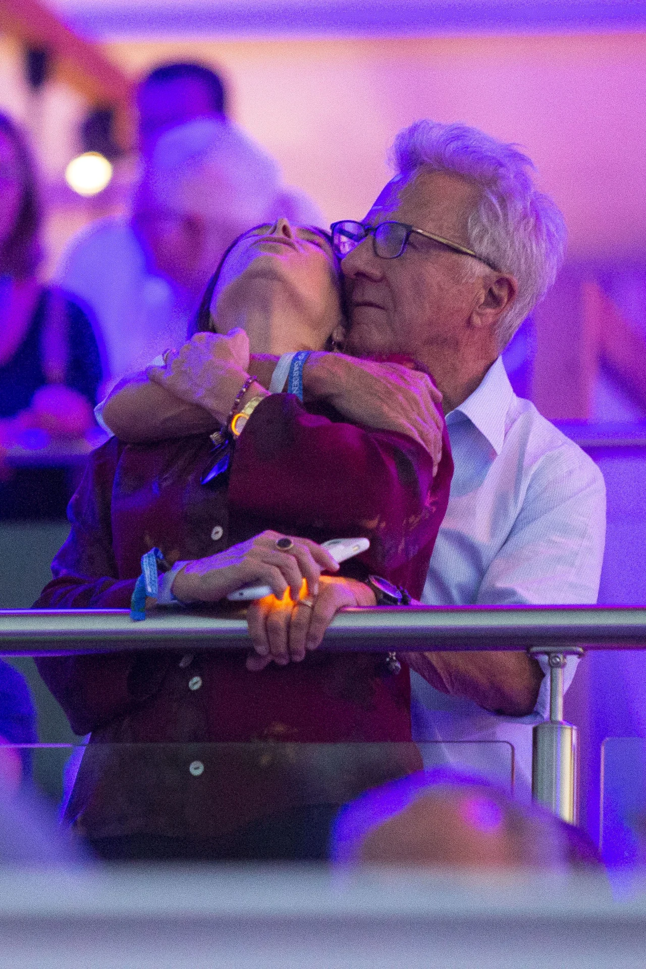 Dustin Hoffman z żoną Dustin Hoffman z żoną