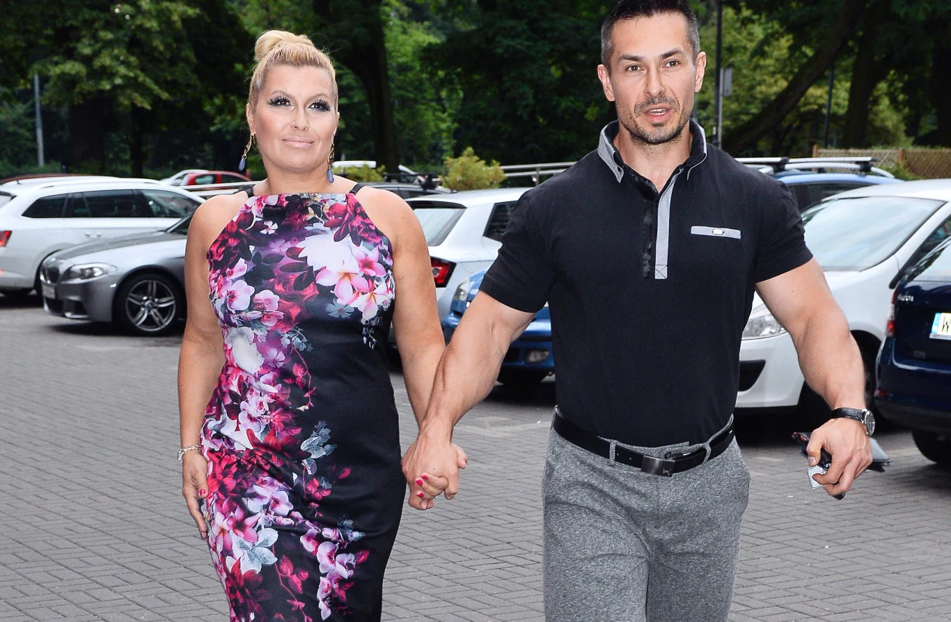 Katarzyna Skrzynecka z mężem Katarzyna Skrzynecka z mężem